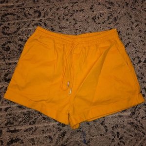 Forever 21 Yellow Shorts